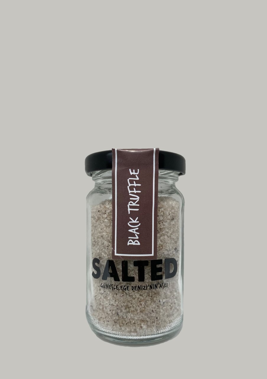 Salted siyah trüf mantarlı tuz 